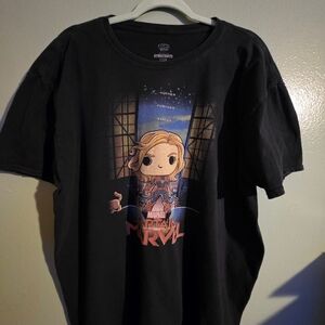 Marvel Black Captain Marvel T-Shirt (2XL)